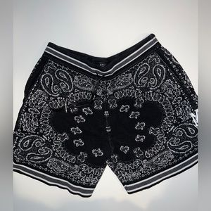 Mens Amiri Bandana Shorts Men